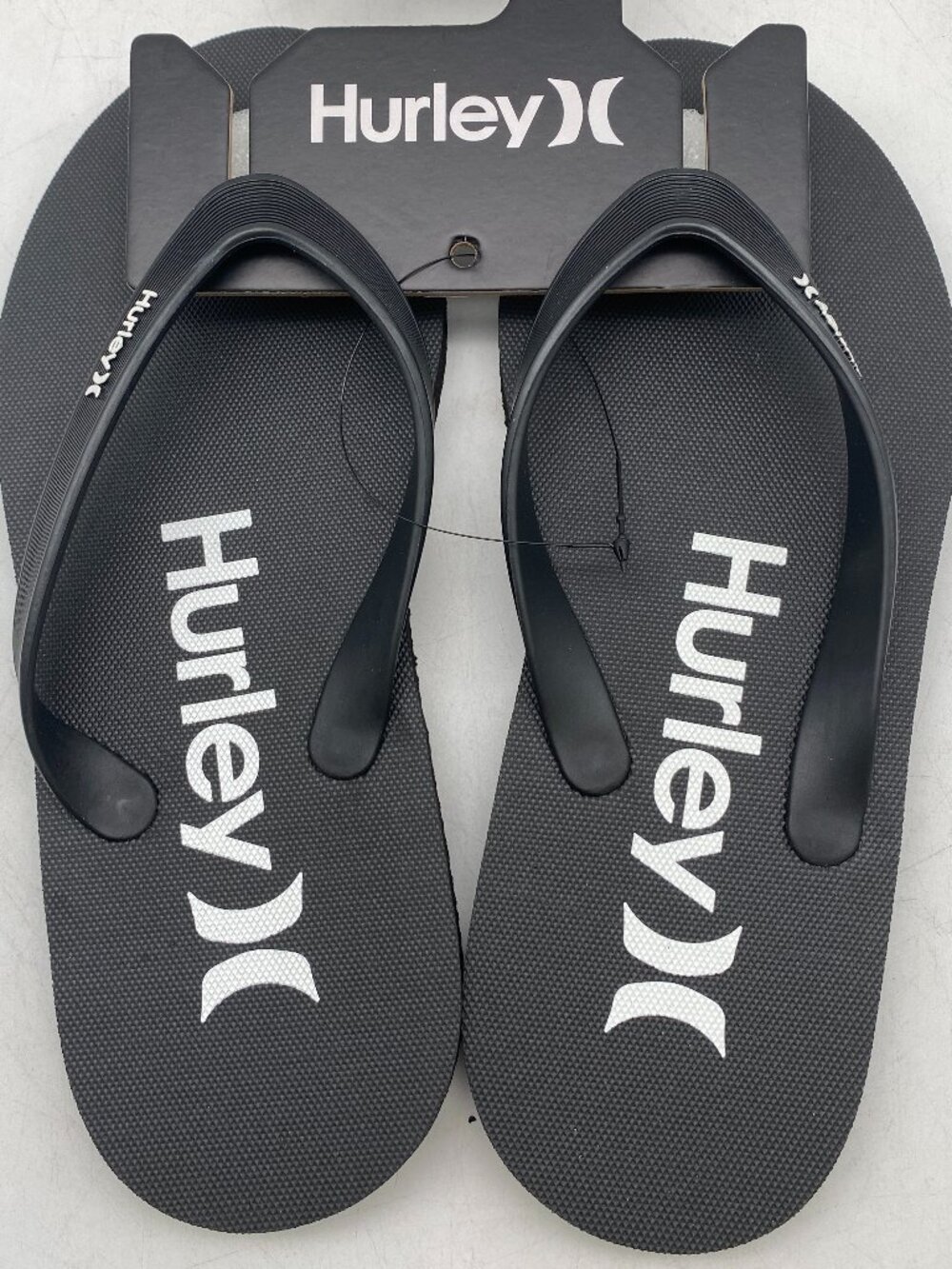 *** ON SALE *** HURLEY FLIP FLOP SANDAL BLACK LOGO US MEN VARIOUS SIZE